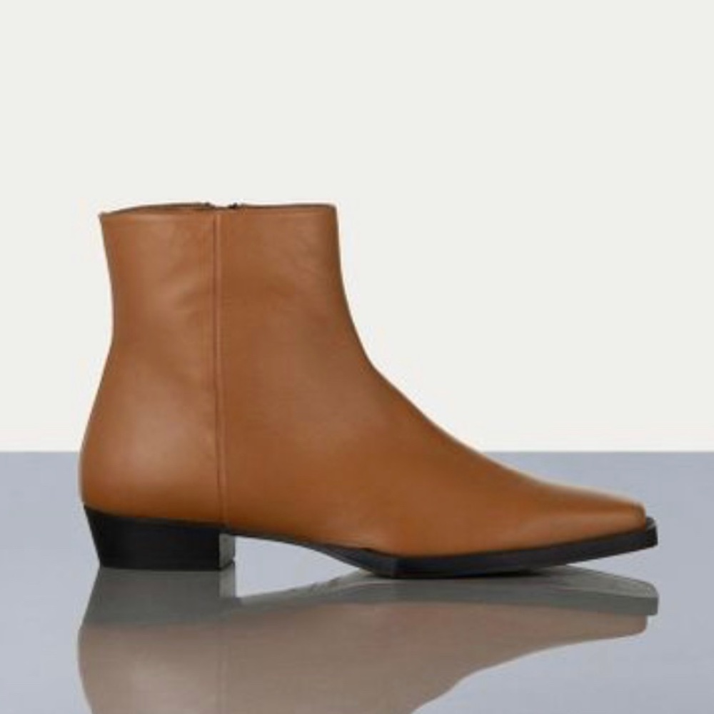 FRAME Women's Brown Le Maddox Bootie
